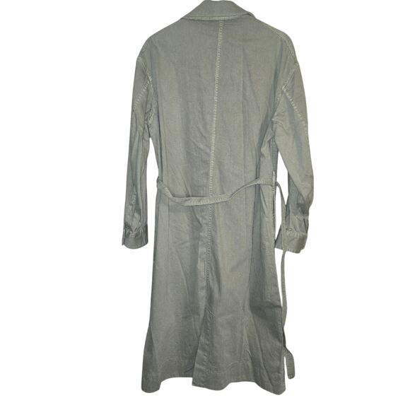 UNIQLO U Shirt Coat - Army Green - Size Small - NWT 0221 - Picture 3 of 10